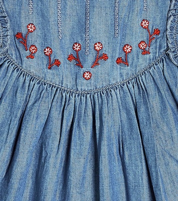 Baby Besticktes Kleid aus Chambray | Tartine et Chocolat