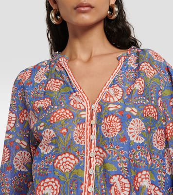 Top Marcella aus einem Baumwollgemisch | Velvet