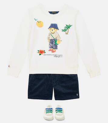Sweat-shirt Polo Bear en coton mélangé | Polo Ralph Lauren Kids