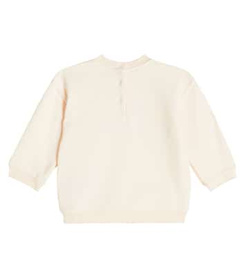 Baby Dahlia cotton fleece sweatshirt | Bonpoint