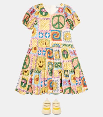 Printed cotton dress | Molo