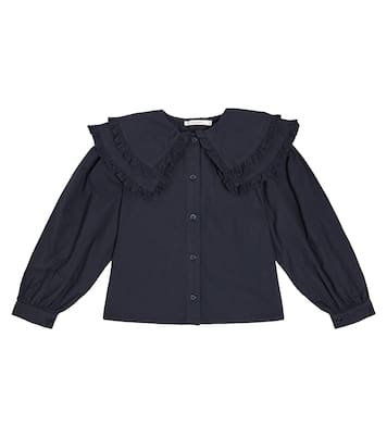 Jimena ruffled cotton blouse | The New Society