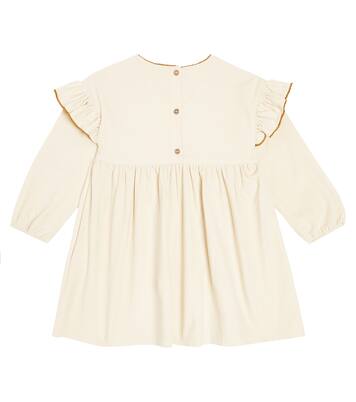 Illia embroidered corduroy dress | Louise Misha