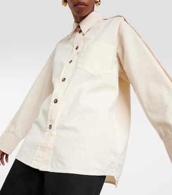 Oversize-Hemd aus Baumwolle | Victoria Beckham