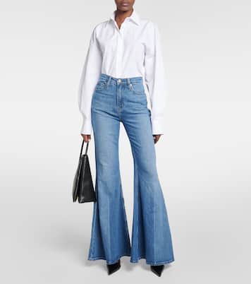 High-Rise Flared Jeans The Extreme Flare | Frame