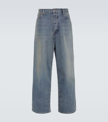 Waterproof wide-leg jeans | Balenciaga