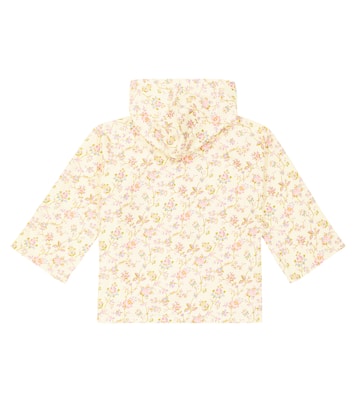 Felvet floral raincoat | Louise Misha