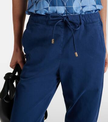 Pantalon raccourci Terreno en coton | Max Mara