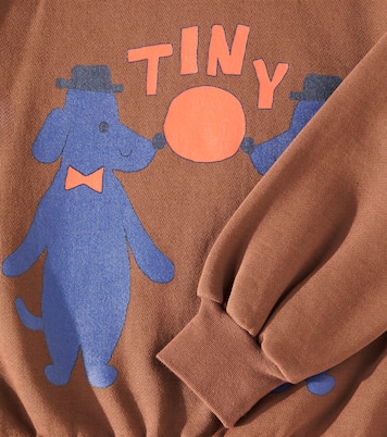 Tiny Dogs cotton jersey sweatshirt | Tinycottons
