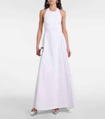 Robe longue en coton mélangé | Adriana Degreas