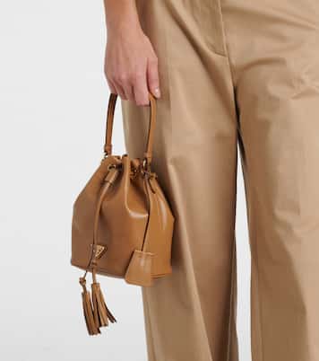Bucket Bag Small aus Leder | Prada