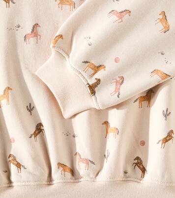 Sudadera de mezcla de algodón estampada | Rylee + Cru