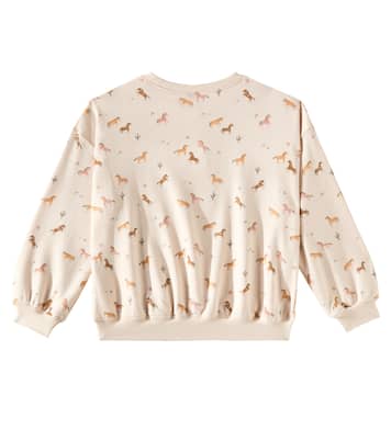 Sudadera de mezcla de algodón estampada | Rylee + Cru