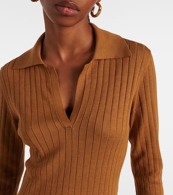 Polokleid aus Rippstrick | Tod's