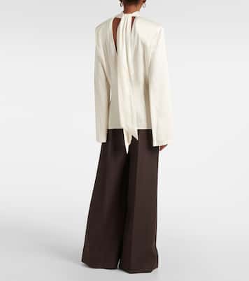 Top aus Satin | Stella McCartney