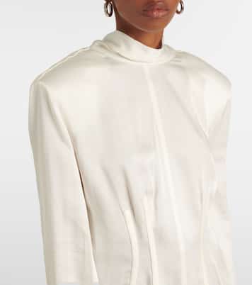 Top aus Satin | Stella McCartney
