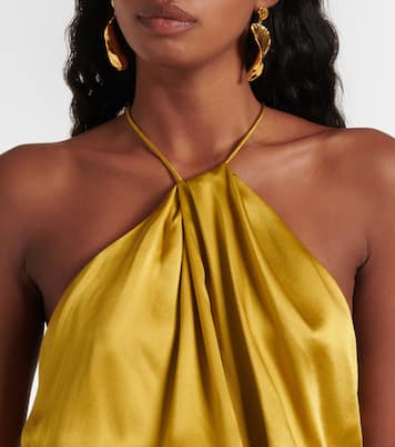 Robe aus Satin | The Sei