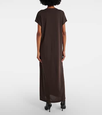 Verda cotton-blend jersey maxi dress | Khaite