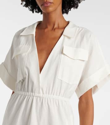 Abito lungo in cotone | Adriana Degreas