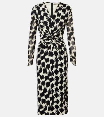 Robe midi Libra imprimée | Diane von Furstenberg