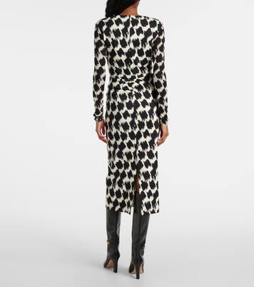 Robe midi Libra imprimée | Diane von Furstenberg