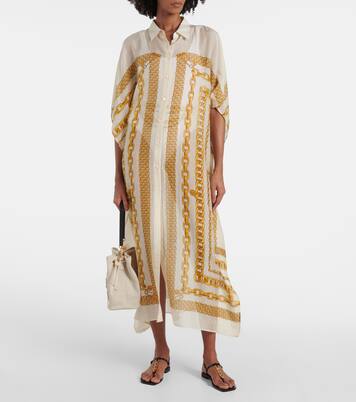 Sandalen V2025 Chain aus Leder | Versace