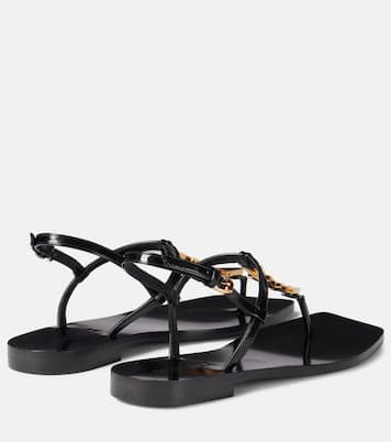 Sandalen V2025 Chain aus Leder | Versace
