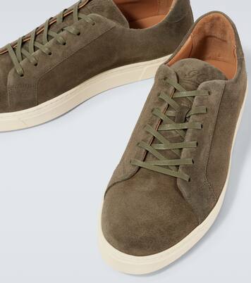 Sneakers Jack II aus Veloursleder | George Cleverley