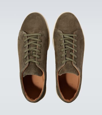 Sneakers Jack II aus Veloursleder | George Cleverley