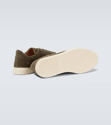 Sneakers Jack II aus Veloursleder | George Cleverley