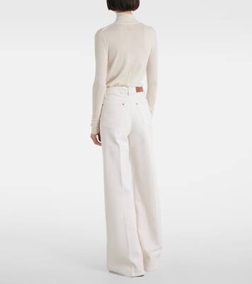 Jeans anchos Abbey de tiro alto | Joseph