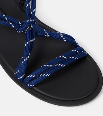 Sandalen Rivière mit Leder | Miu Miu