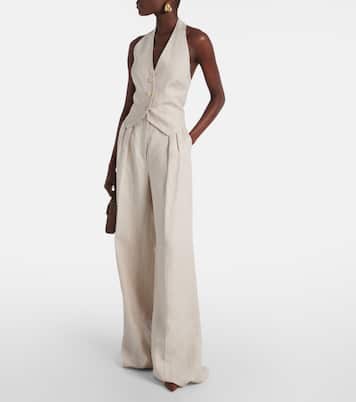 Sauro linen vest | Max Mara