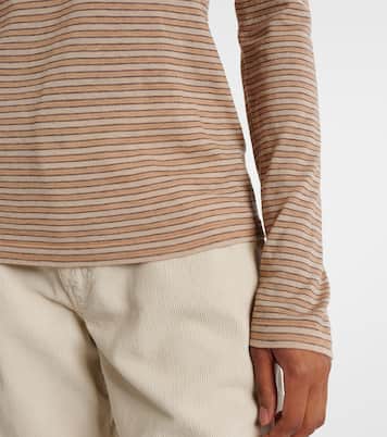 Jersey Juhi de algodón y cachemir a rayas | The Row