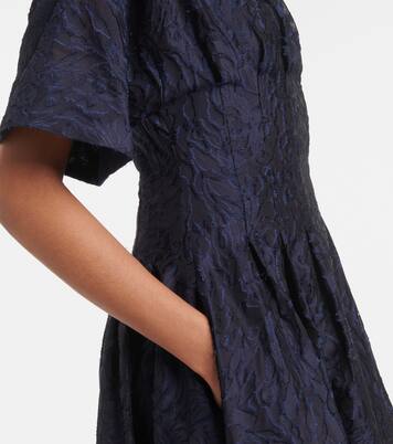 Robe midi Rosalie en jacquard | Simkhai