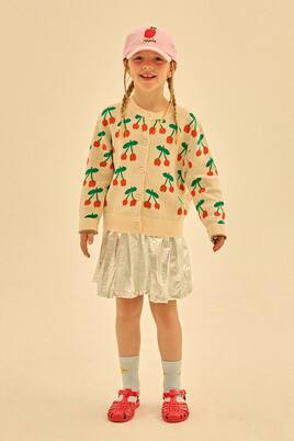 Printed shirred metallic shorts | Jellymallow