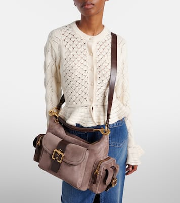 Schultertasche aus Veloursleder | Chloé