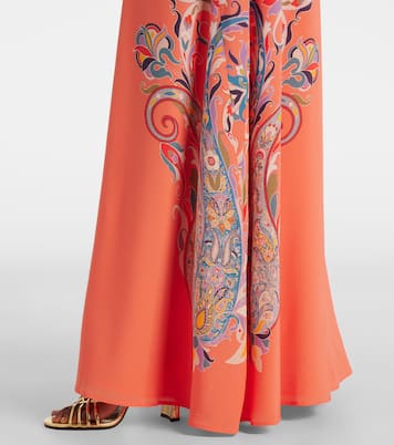 페이즐리 실크 맥시 스커트 | Etro