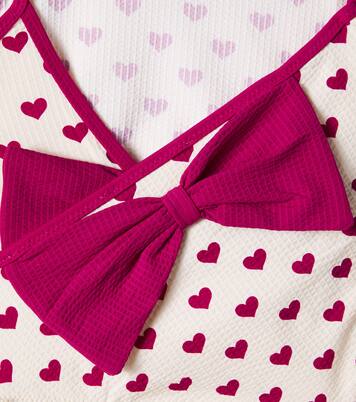 Bowie bow-detail printed bikini | Konges Sløjd