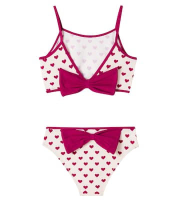 Bowie bow-detail printed bikini | Konges Sløjd