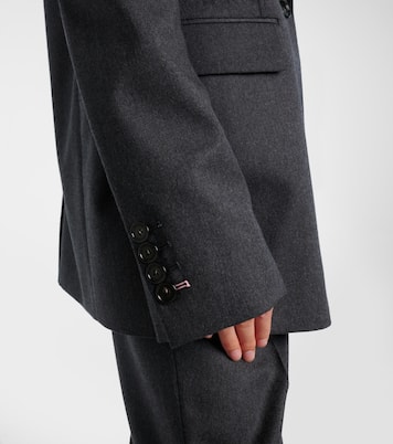 Iconico blazer in flanella di lana | Stella McCartney