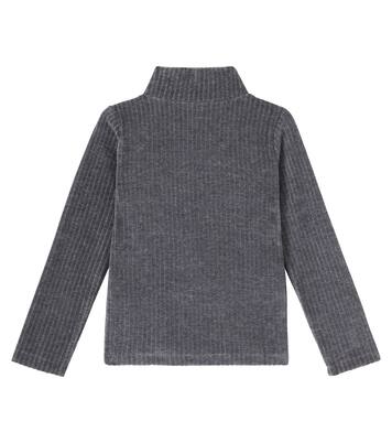 Pullover DG aus Cord | Dolce&Gabbana Kids