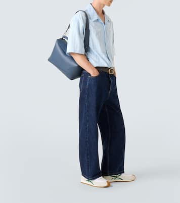 Tote Bag Puzzle Edge Large aus Leder | Loewe
