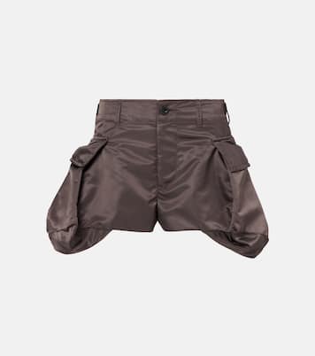 Technical twill cargo shorts | Sacai