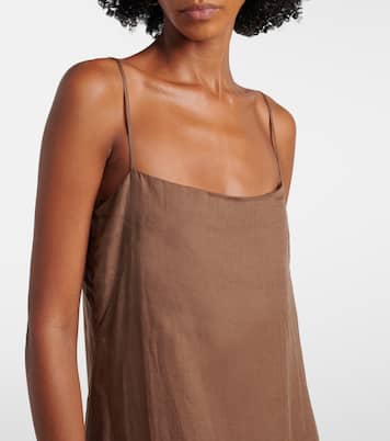 Robe midi Niko en ramie | Leset