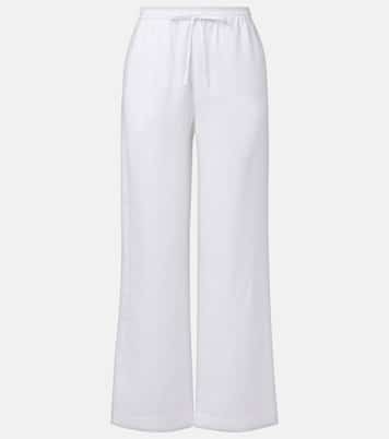 Aurelia linen wide-leg pants | Asceno