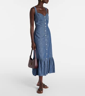 Maxikleid aus Baumwoll-Chambray | Polo Ralph Lauren