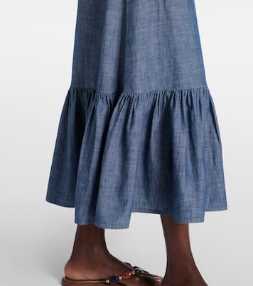 Maxikleid aus Baumwoll-Chambray | Polo Ralph Lauren
