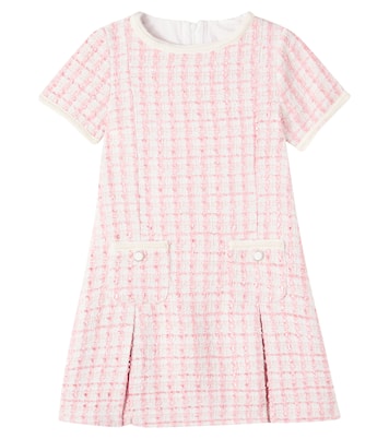 Pleated tweed dress | Patachou