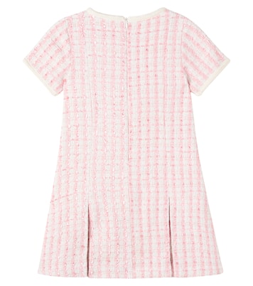 Pleated tweed dress | Patachou